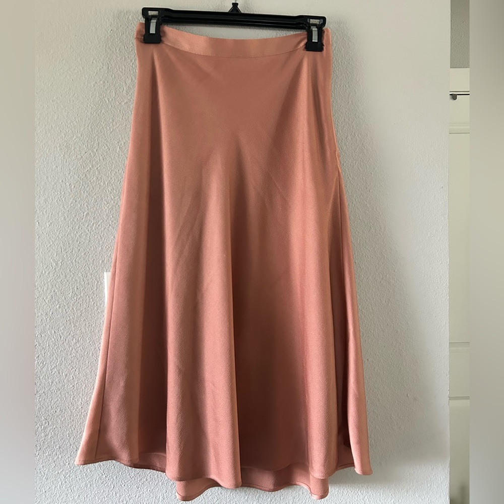 Gianni Bini Satin-like midi skirt